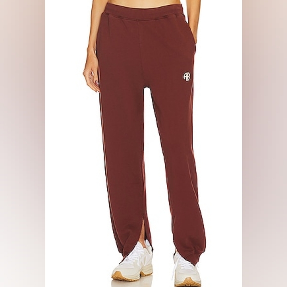 Anine Bing Pants - Anine Bing Tyler Jogger - RED